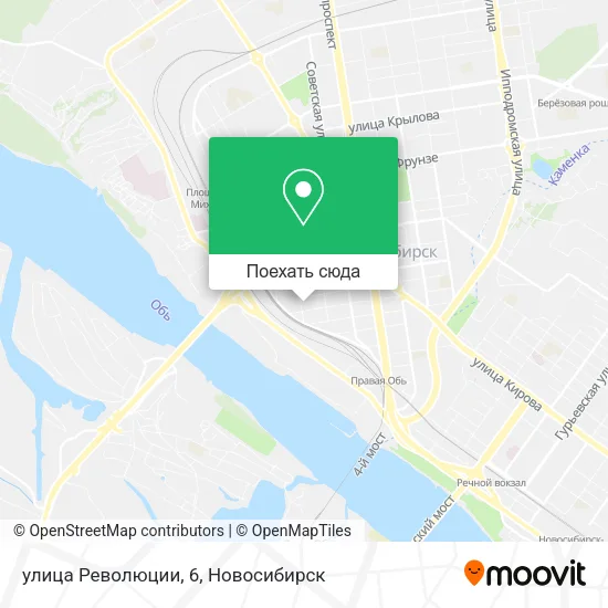 Карта улица Революции, 6