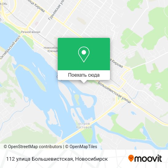 Карта 112 улица Большевистская