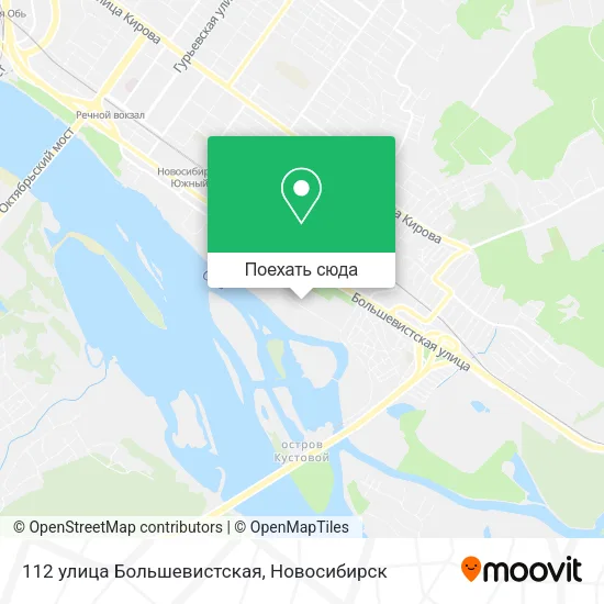 Карта 112 улица Большевистская