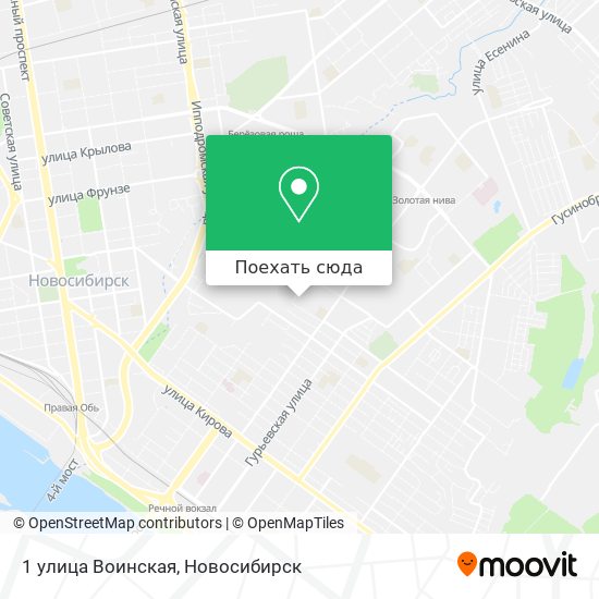 Карта 1 улица Воинская