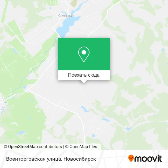 Карта Военторговская улица