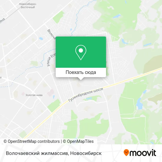 Карта Волочаевский жилмассив