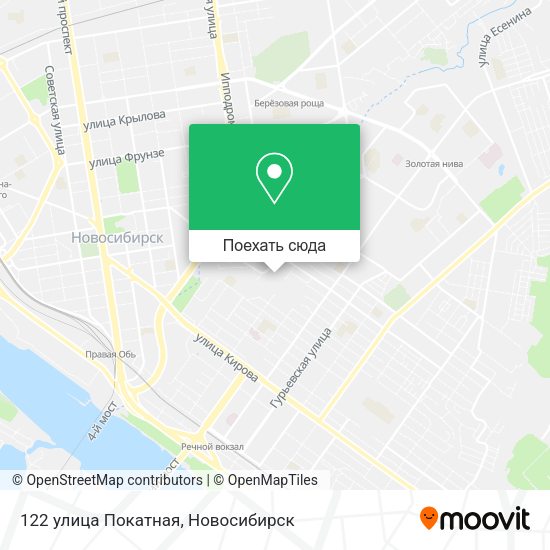 Карта 122 улица Покатная