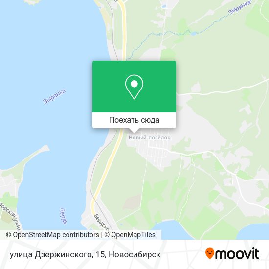 Карта улица Дзержинского, 15