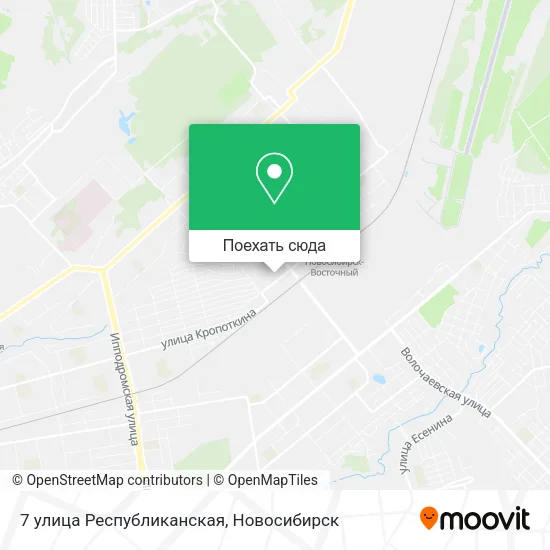 Карта 7 улица Республиканская