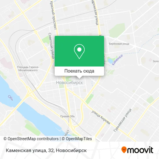 Карта Каменская улица, 32