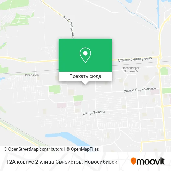 Карта 12А корпус 2 улица Связистов