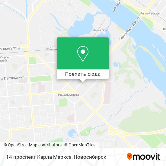 Карта 14 проспект Карла Маркса
