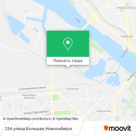 Карта 254 улица Большая