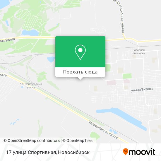Карта 17 улица Спортивная