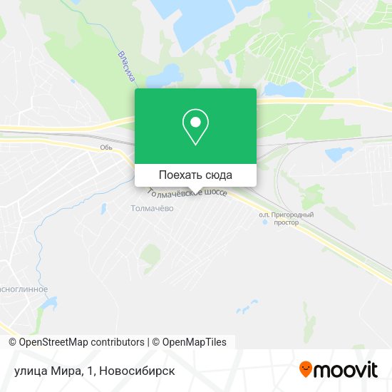 Карта улица Мира, 1