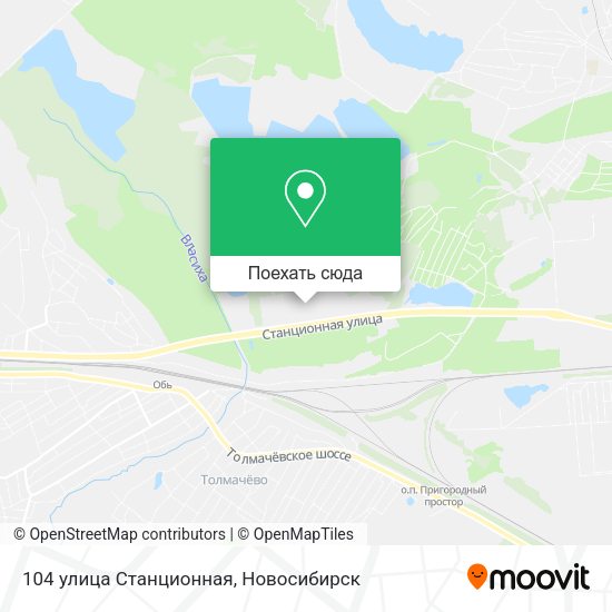 Карта 104 улица Станционная