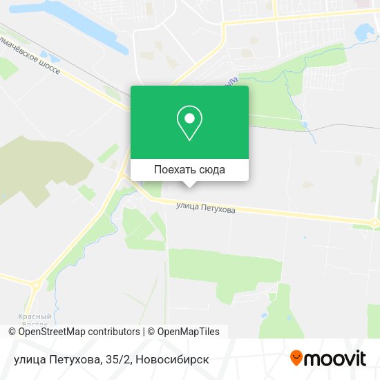Карта улица Петухова, 35/2