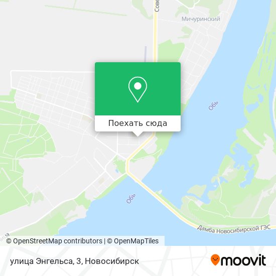Карта улица Энгельса, 3