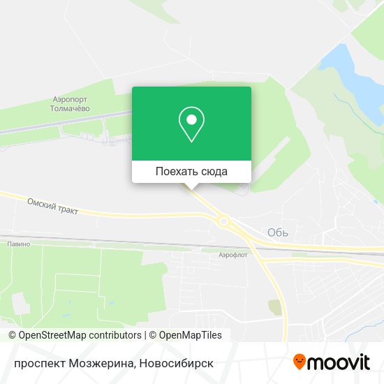 Карта проспект Мозжерина