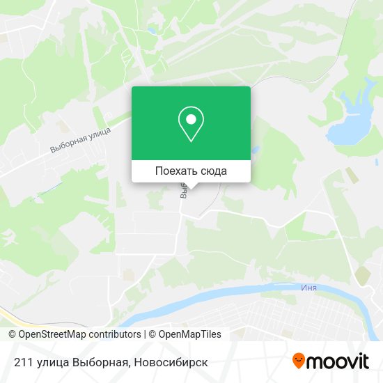 Карта 211 улица Выборная