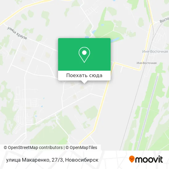 Карта улица Макаренко, 27/3