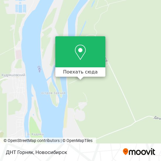 Карта ДНТ Горняк