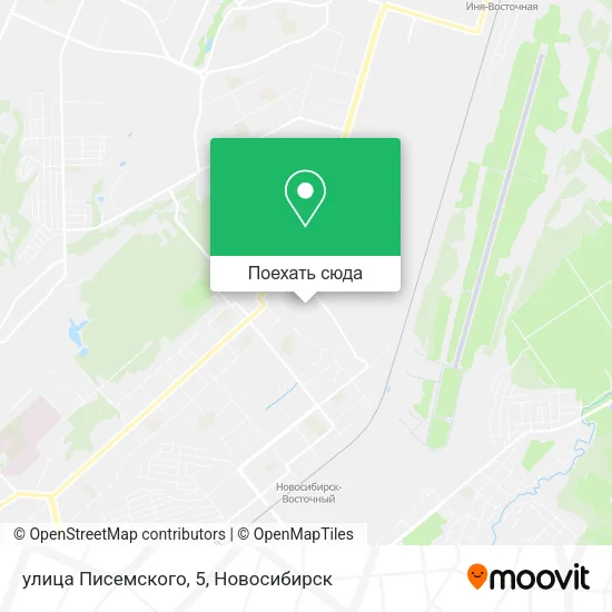 Карта улица Писемского, 5