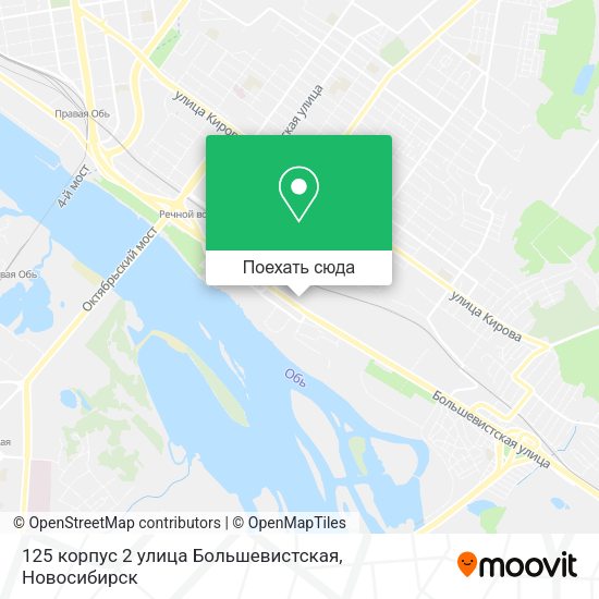 Карта 125 корпус 2 улица Большевистская