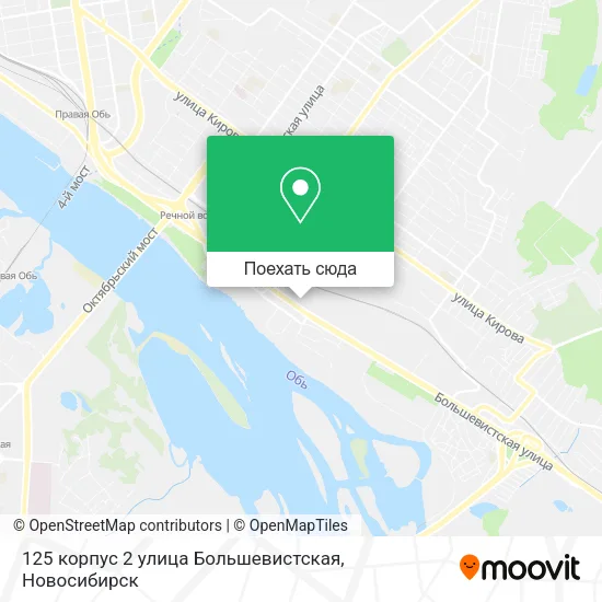 Карта 125 корпус 2 улица Большевистская