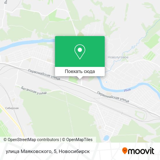 Карта улица Маяковского, 5