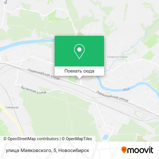 Карта улица Маяковского, 5
