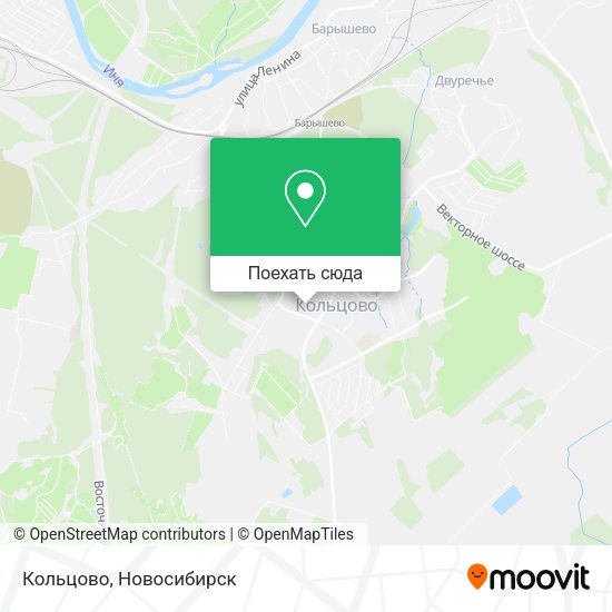 Карта Кольцово
