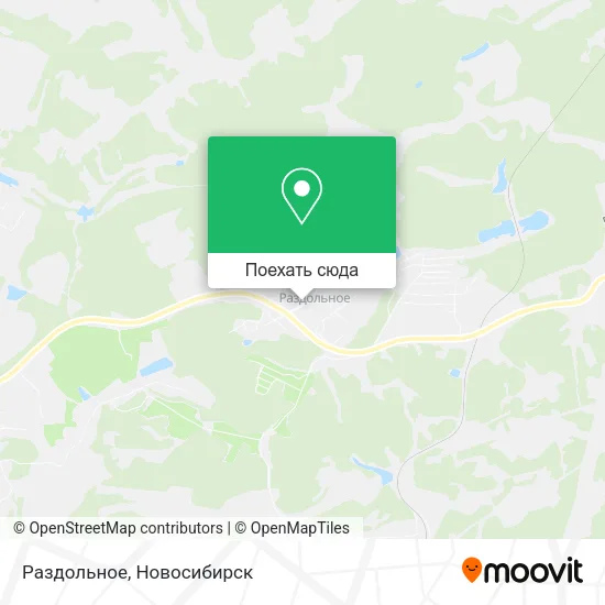 Карта Раздольное