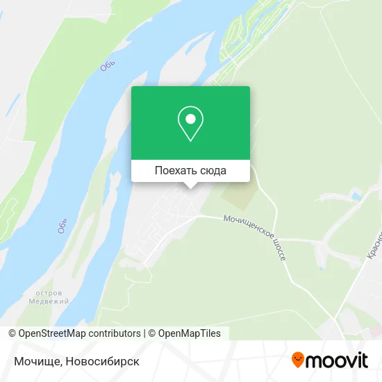 Карта Мочище