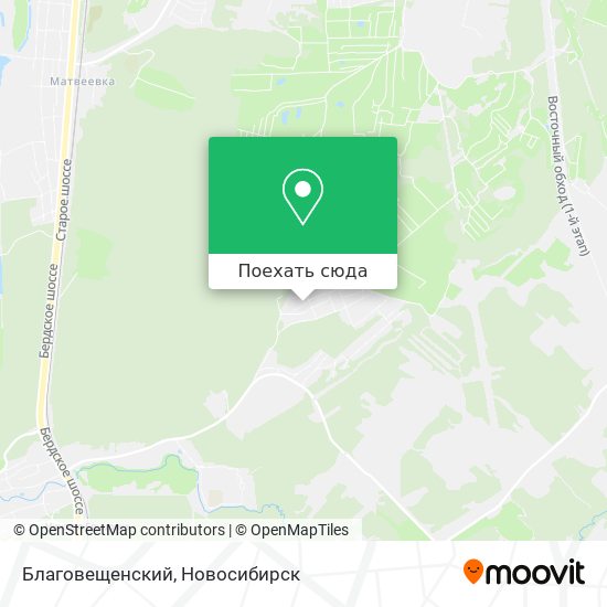 Карта Благовещенский