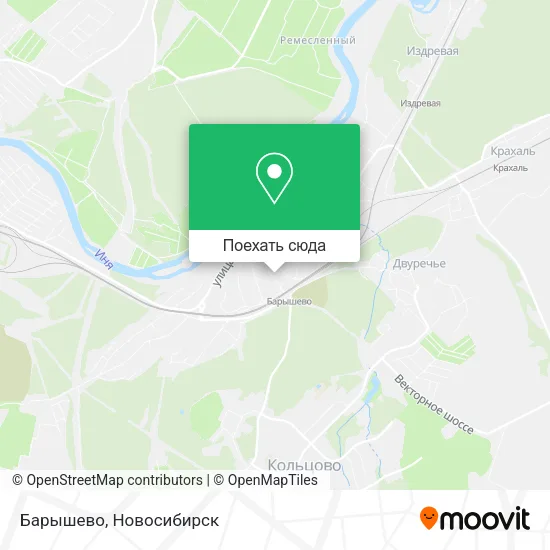 Карта Барышево