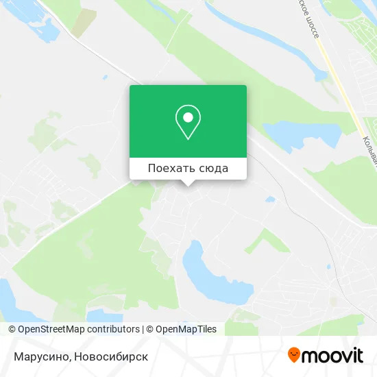 Карта Марусино