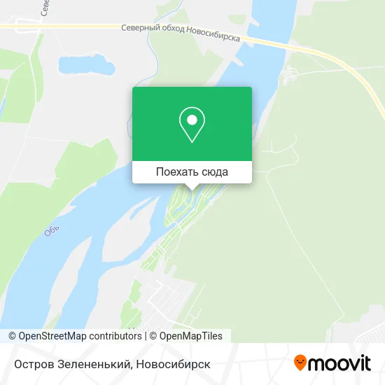 Карта Остров Зелененький