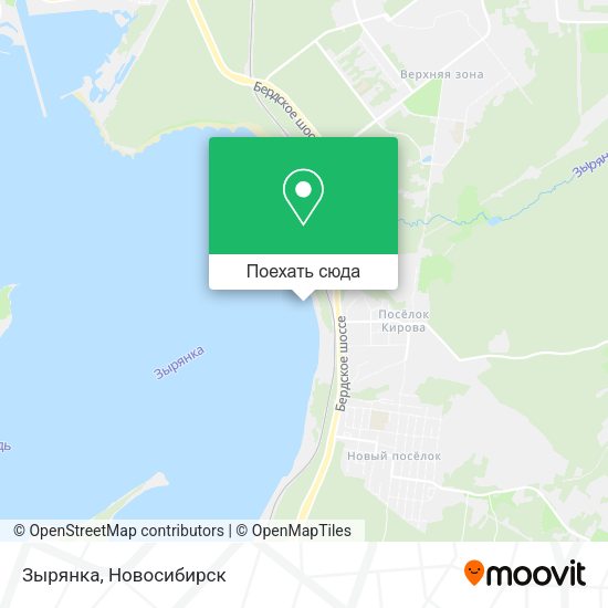 Карта Зырянка