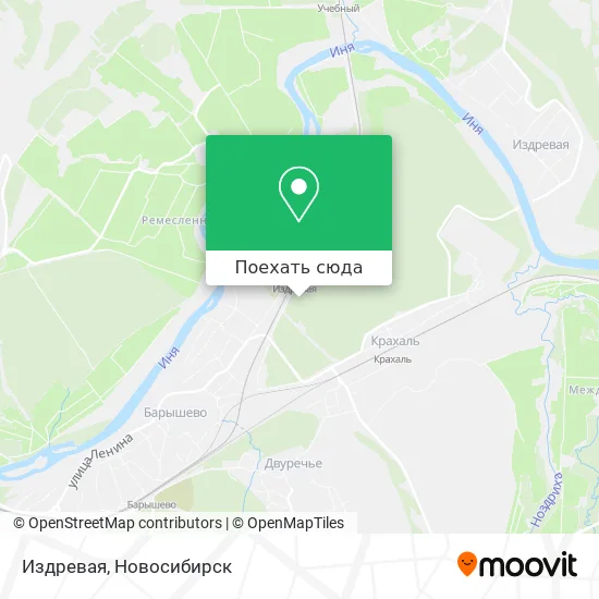 Карта Издревая