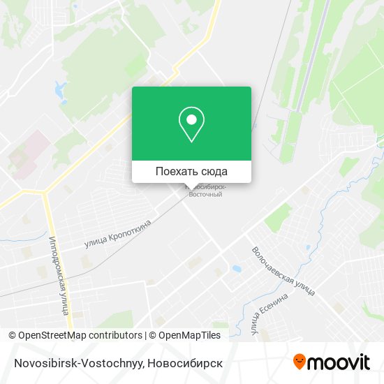 Карта Novosibirsk-Vostochnyy