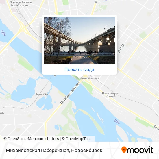 Карта Михайловская набережная