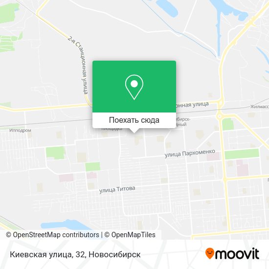 Карта Киевская улица, 32