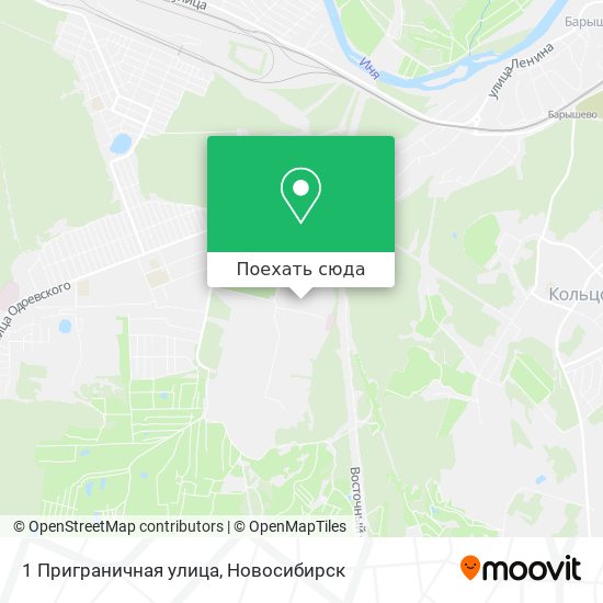Карта 1 Приграничная улица