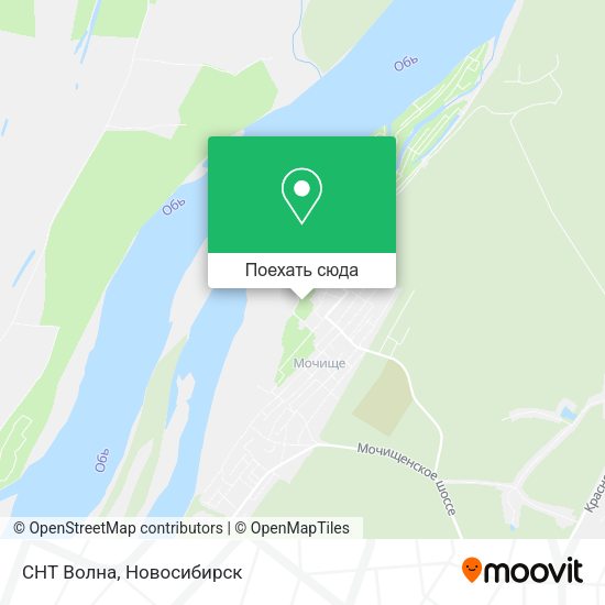 Карта СНТ Волна