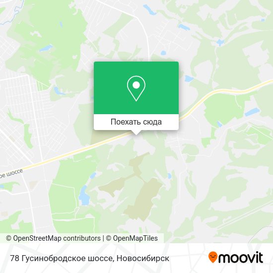 Карта 78 Гусинобродское шоссе
