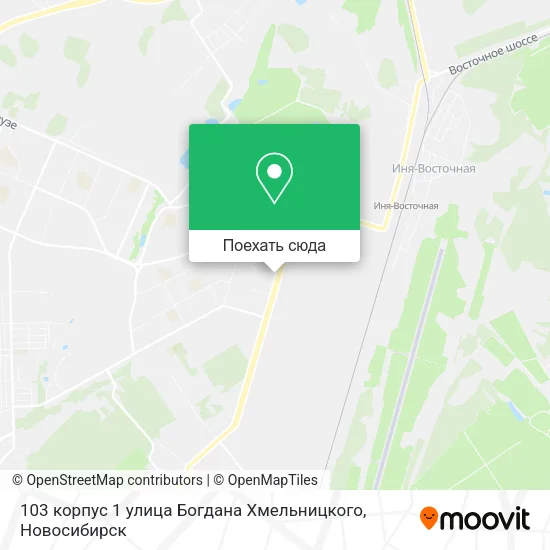 Карта 103 корпус 1 улица Богдана Хмельницкого