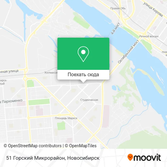 Карта 51 Горский Микрорайон