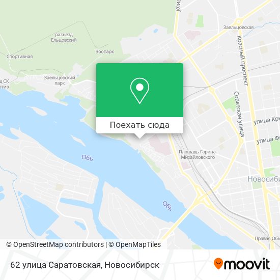 Карта 62 улица Саратовская