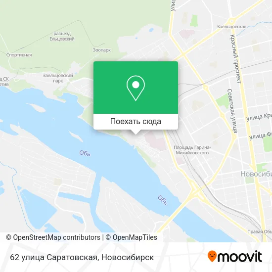 Карта 62 улица Саратовская