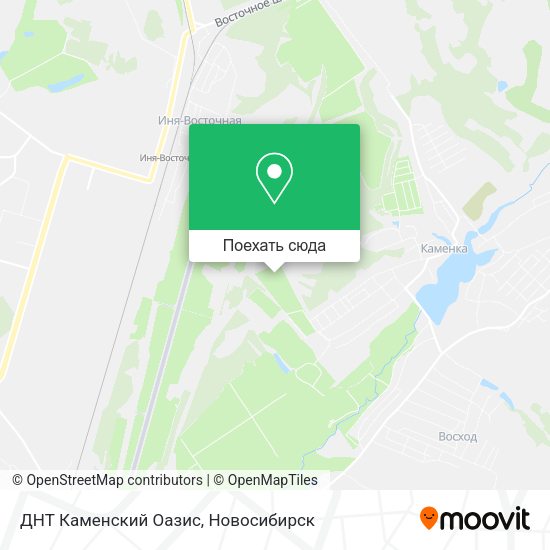 Карта ДНТ Каменский Оазис
