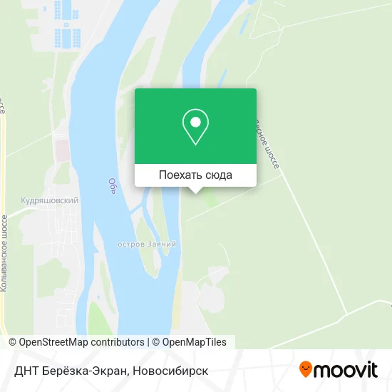 Карта ДНТ Берёзка-Экран