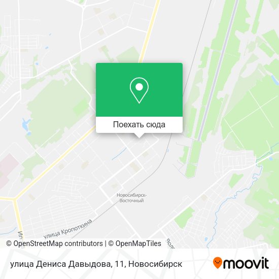 Карта улица Дениса Давыдова, 11