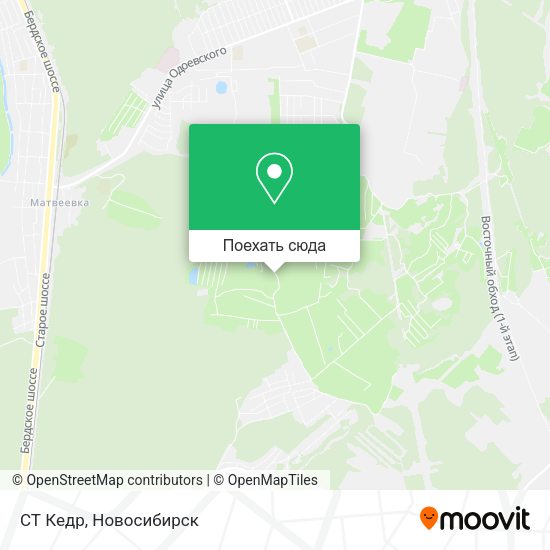 Карта СТ Кедр